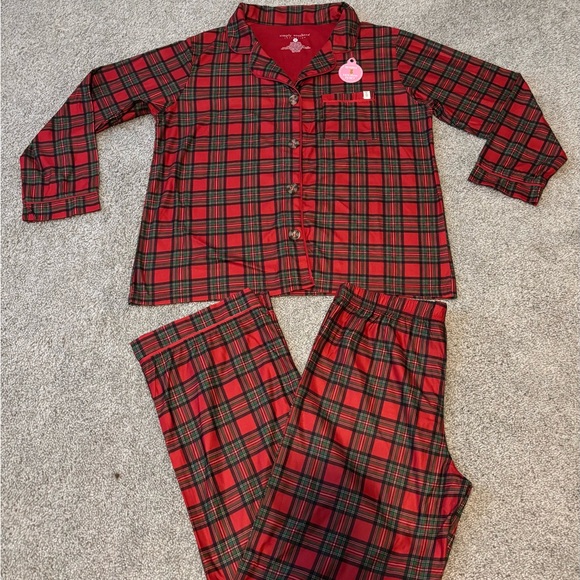 Women’s Simply Southern Red and Black, Pajama Simply Holiday Pj Set Collection. - Picture 1 of 4